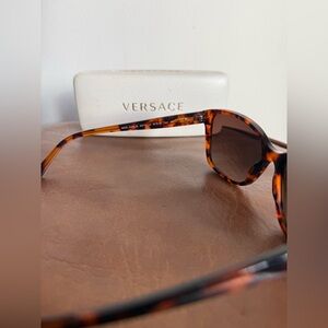 Versace Brown Tortoise Sunglasses
